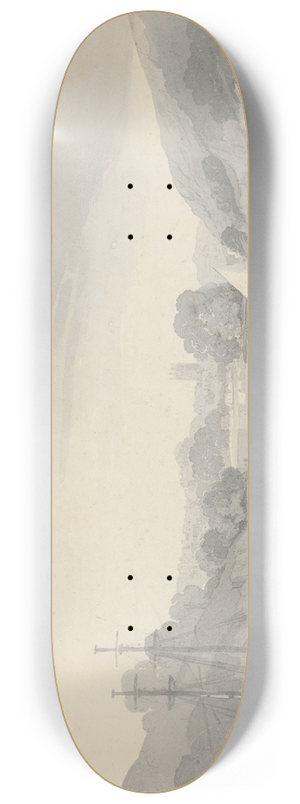 John Baverstock Knight - Totness 8.25 inch art skate deck