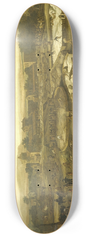 Pieter de Molijn - Wool Making 8.25 inch art skate deck