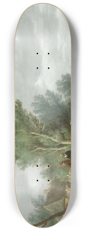 Pieter de Neyn - Dune Landscape 8.25 inch art skate deck
