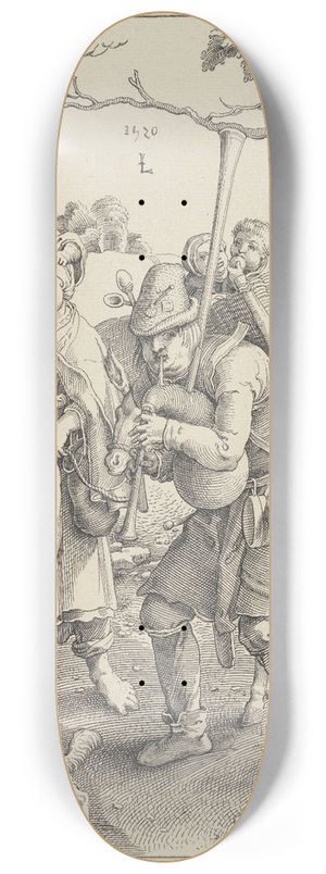 Pieter Holsteyn II - Till Eulenspiegel 8.25 inch art skate deck