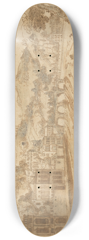 Pieter Stevens - River View 8.25 inch art skate deck