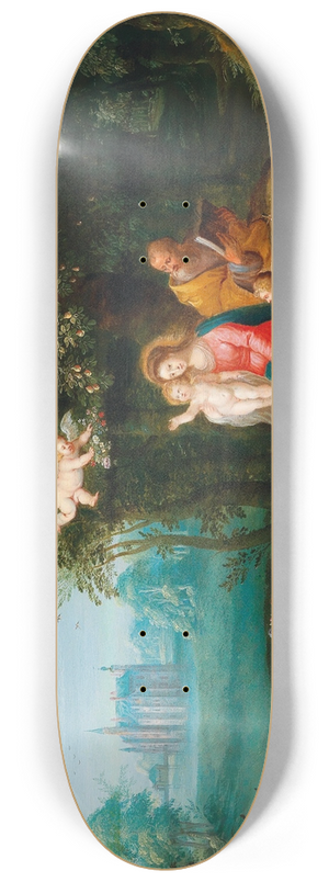 Pieter Van Avont - The Rest on the Flight into Egypt 8.25 inch art skate deck