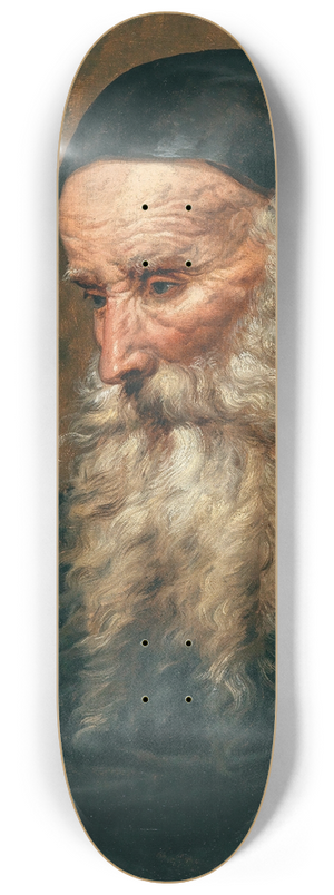 Pieter Van Mol - A Bearded Man 8.25 inch art skate deck