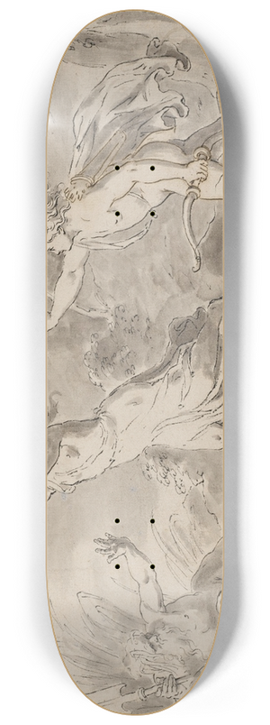 Pietro Antonio Novelli - Apollo and Daphne 8.25 inch art skate deck