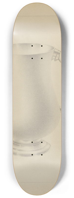 Amelia Tuccio - Silver Mug 8.25 inch art skate deck