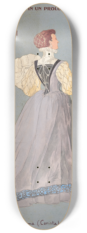 Pipein Gamba - Dolma (Corista) 8.25 inch art skate deck