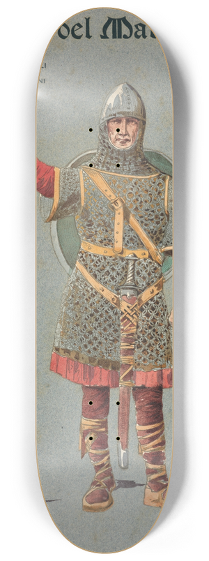 Pipein Gamba - Scolta (comp) 8.25 inch art skate deck