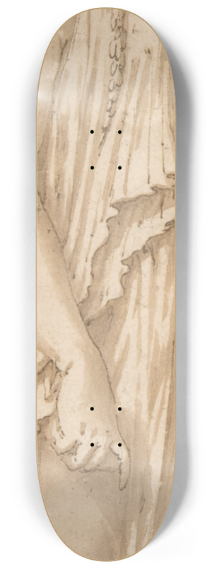 Pirro Ligorio - Caryatid Facing Right 8.25 inch art skate deck