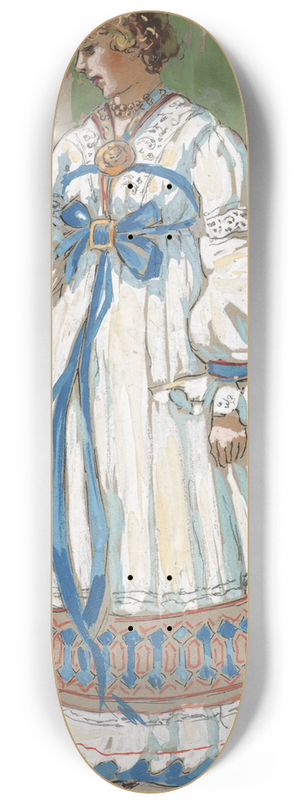 Plinio Codognato - Olga con strascico 8.25 inch art skate deck