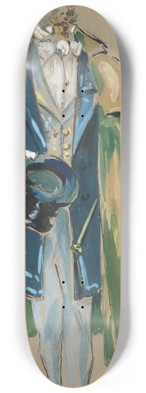 Plinio Codognato - Yeletzki 8.25 inch art skate deck