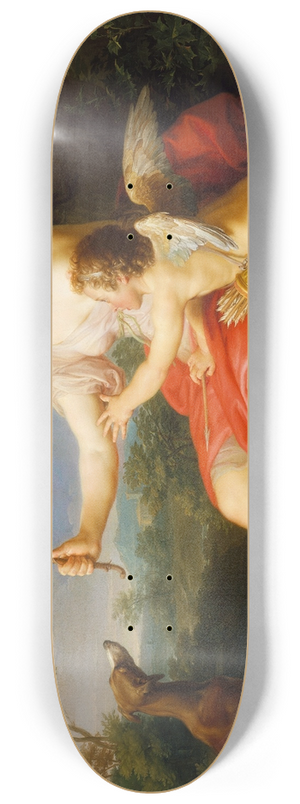Pompeo Batoni - Diana and Cupid 8.25 inch art skate deck