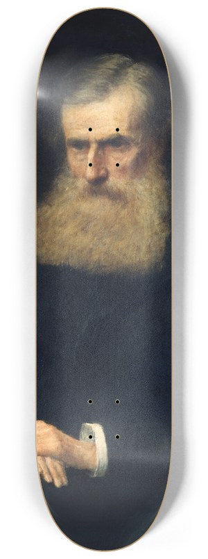 John Butler Yeats - Portrait of John OLeary (1830-1907), Fenian 8.25 inch art skate deck