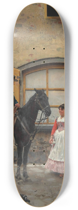 Raffaello Sorbi - Stopping for a Drink 8.25 inch art skate deck