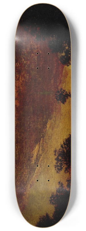 Ralph Albert Blakelock - Afterglow 8.25 inch art skate deck