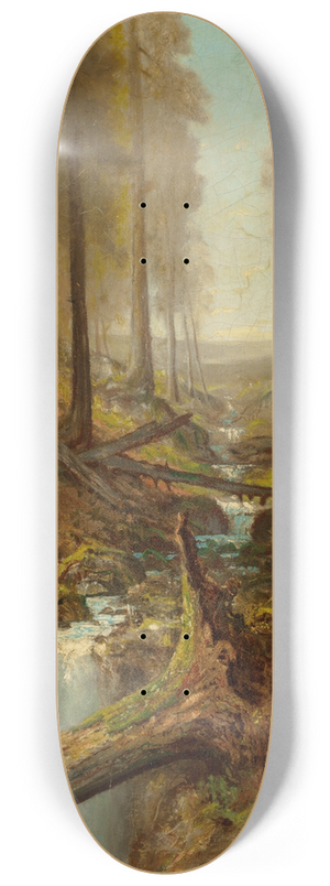 Ralph Albert Blakelock - Forest Interior 8.25 inch art skate deck