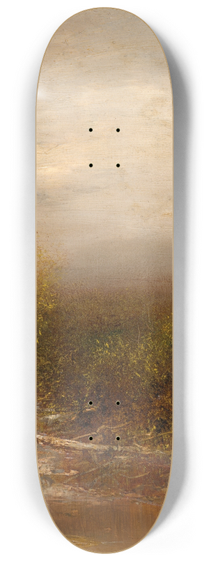Ralph Albert Blakelock - Pool in the Adirondacks 8.25 inch art skate deck