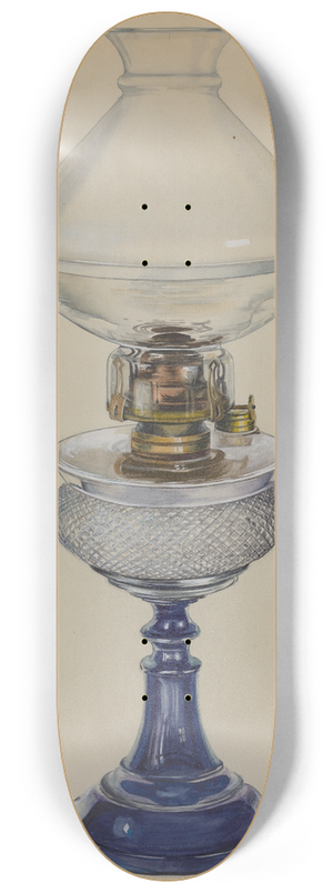 Ralph Atkinson - Oil Lamp 8.25 inch art skate deck