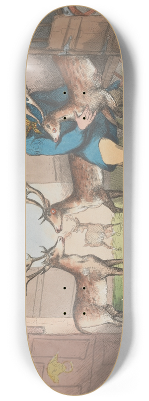 John Cawse - The Bedfordshire Farmer unloading his  Presents! 8.25 inch art skate deck