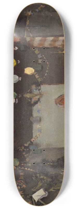 Ramn Casas - Studio Interior 8.25 inch art skate deck