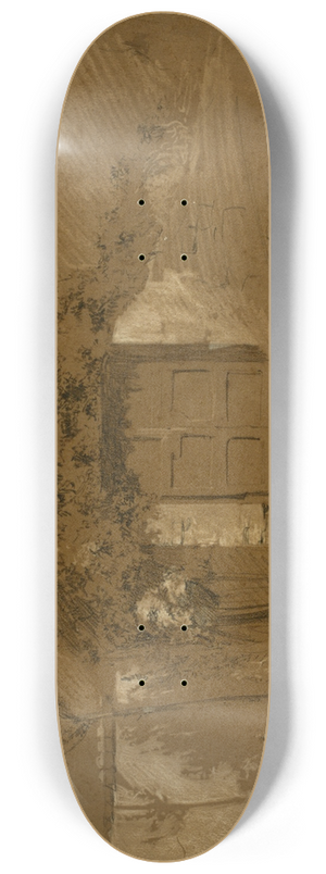 Ramon Mart i Alsina - Door and Wall 8.25 inch art skate deck
