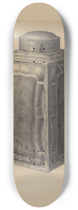 Amelia Tuccio - Tea Caddy 8.25 inch art skate deck