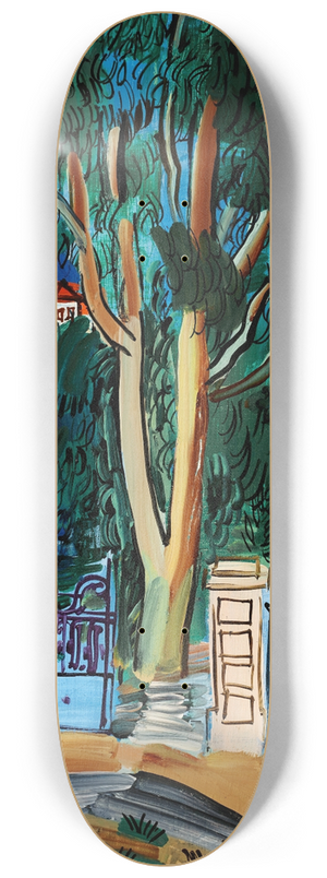 Raoul Dufy - LEucalyptus 8.25 inch art skate deck