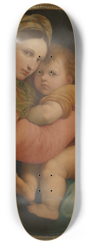 Raphael - Madonna 8.25 inch art skate deck