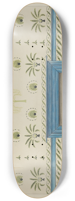 Ray Holden - Wall Stencil 8.25 inch art skate deck