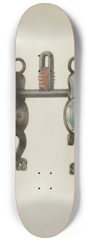 Raymond E. Noble - Bit 8.25 inch art skate deck