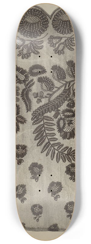 Raymond Manupelli - Black Lace Shawl 8.25 inch art skate deck