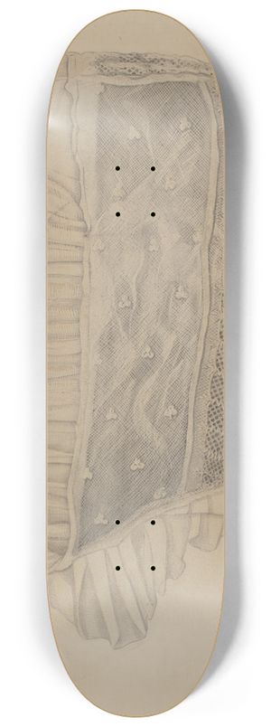 Raymond Manupelli - Childs Lace Cap 8.25 inch art skate deck