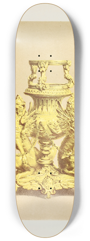 John Charles Robinson - Lamp-Stand, in Gilt Bronze. Italian Cinque-Cento Work 8.25 inch art skate deck