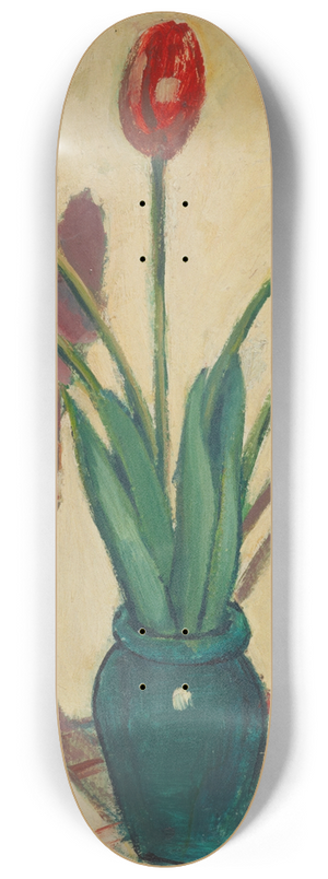Raymond McIntyre - Tulips 8.25 inch art skate deck