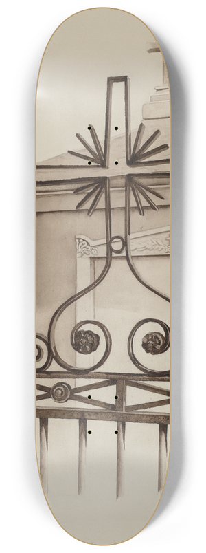 Ray Price - Cross 8.25 inch art skate deck
