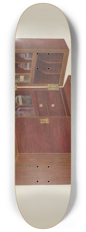 Regina Henderer - Portable Medicine Cabinet 8.25 inch art skate deck
