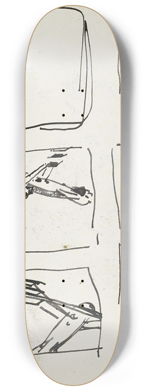 Reijer Stolk - Studies 8.25 inch art skate deck