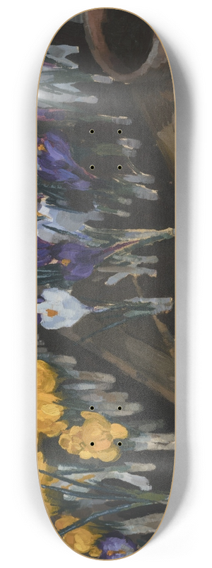Reinhold Max Eichler - Krokusse 8.25 inch art skate deck