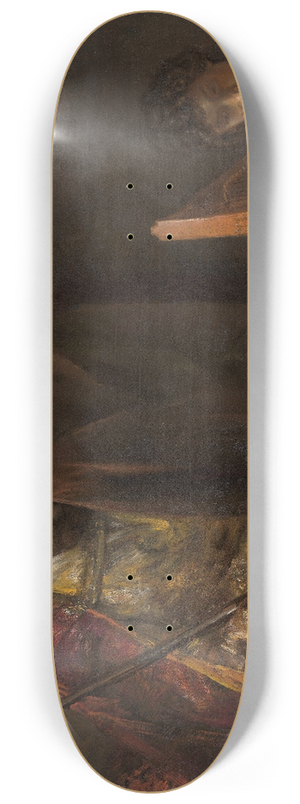 Rembrandt van Rijn - Saul and David 8.25 inch art skate deck