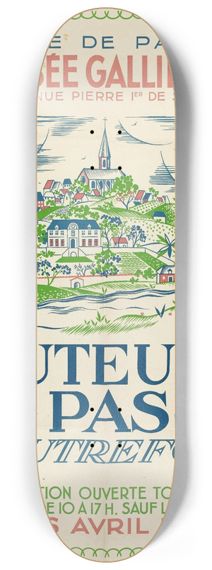 Ren Gabriel - Auteuil Et Passy 8.25 inch art skate deck