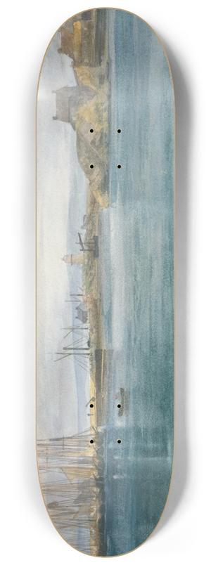 Rev. James Bulwer - Holyhead, Highwater 8.25 inch art skate deck