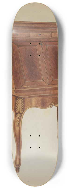 Rex F. Bush - Desk 8.25 inch art skate deck