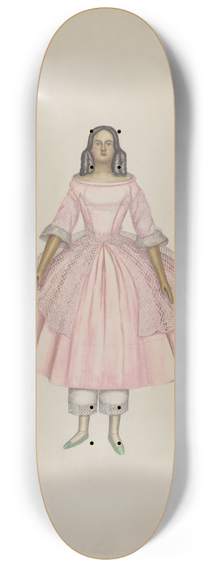 Rex F. Bush - Doll 8.25 inch art skate deck