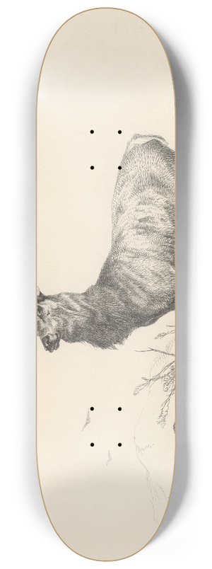 Richard Ansdell - The Sentinel 8.25 inch art skate deck