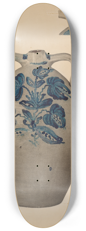 Richard Barnett - Stoneware Jar 8.25 inch art skate deck