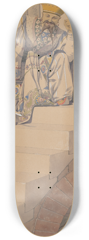 Richard Dadd - Sketch for the Passions; Treachery 8.25 inch art skate deck