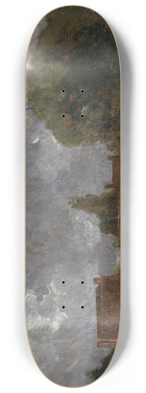John Constable - Golding Constables House, East Bergholt; the Artists birthplace 8.25 inch art skate deck
