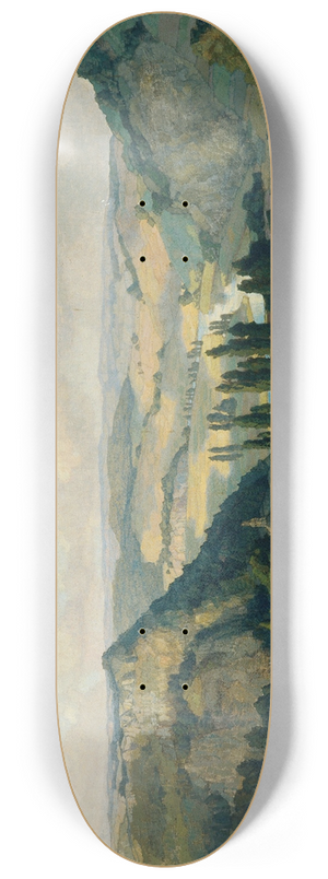 Richard Kaiser - Landschaft Werratal 8.25 inch art skate deck