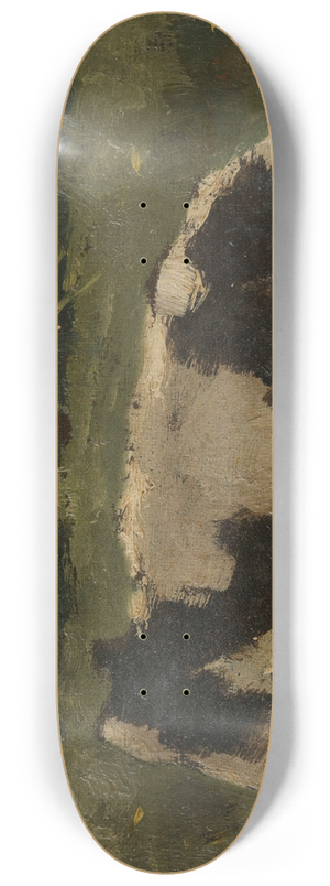 Richard Nicolas Roland Holst - Resting Cow with a Mill 8.25 inch art skate deck