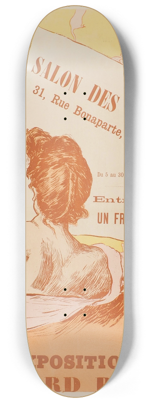 Richard Ranft - Salon des Cent 8.25 inch art skate deck