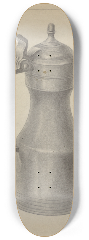 Richard Schoene - Pewter Tankard 8.25 inch art skate deck